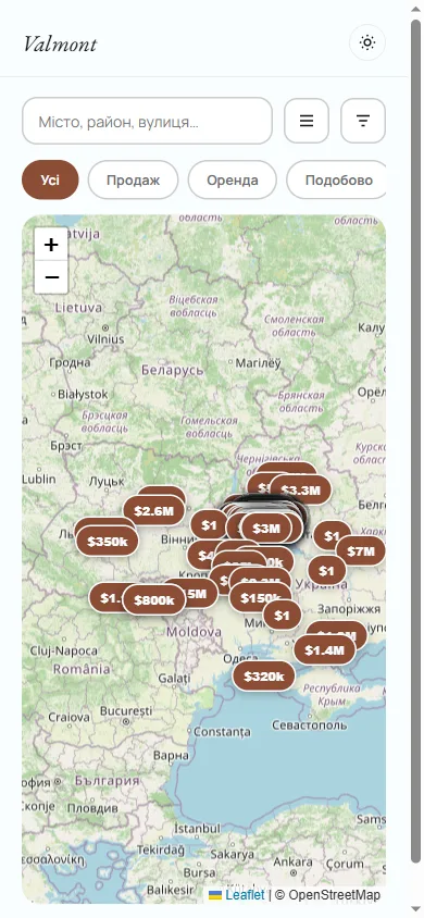 Mini App: карта