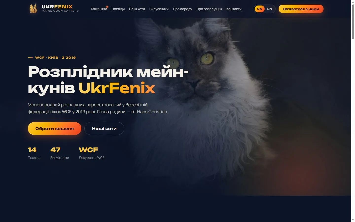 Головна сторінка ukrfenix.com